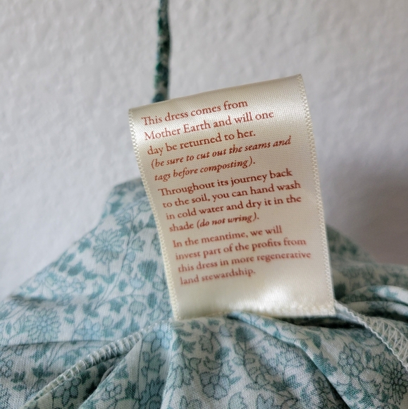 Christy Dawn the Augusta dress in mint blooming meadow, small - Picture 9 of 10